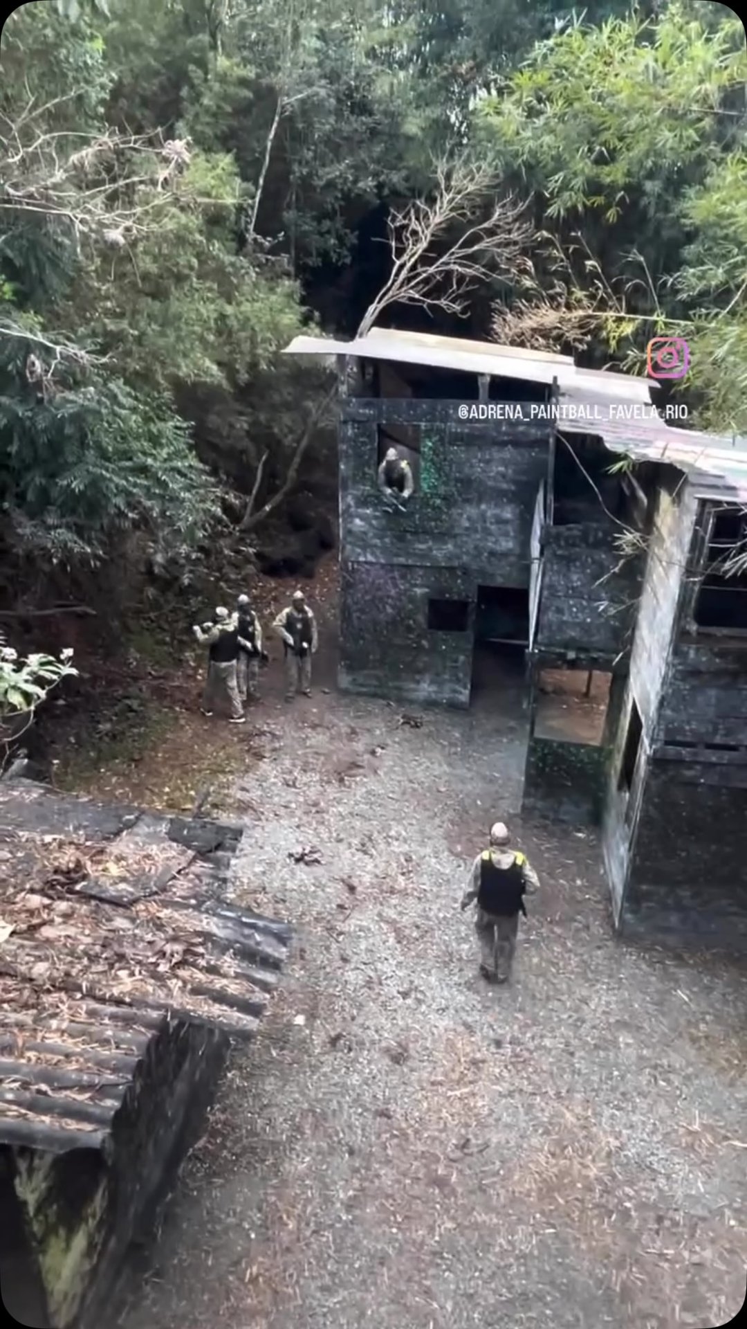 Vídeo de jogo no Instagram da Adrena